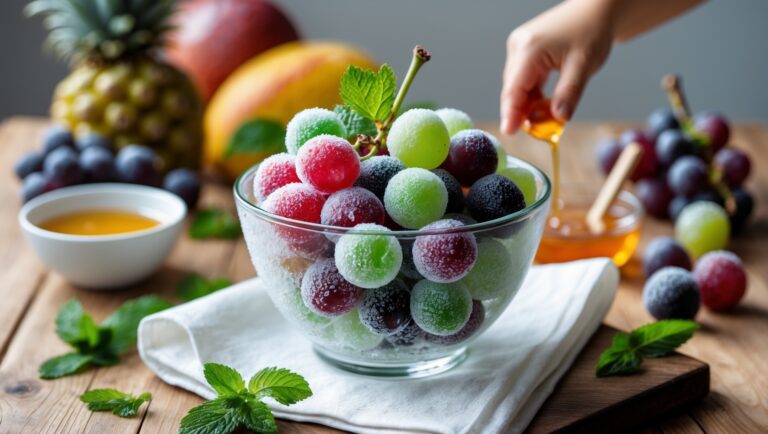 Frozen Grape Snack: Camilan Dingin Sehat yang Nyegerin dan Praktis