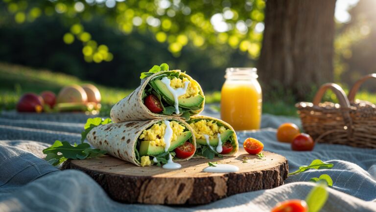 Wrap Telur Alpukat: Brunch Praktis Sehat untuk Piknik di Bawah Pohon