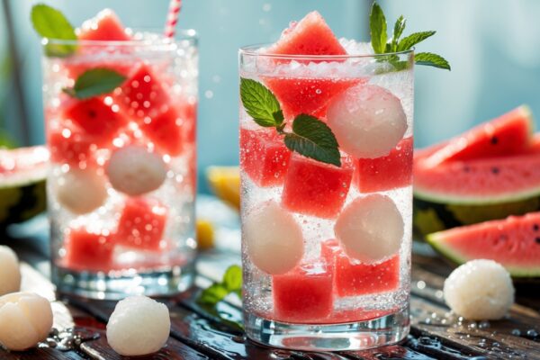 Es Soda Semangka & Leci: Minuman Segar Musim Panas yang Mudah dan Ceria