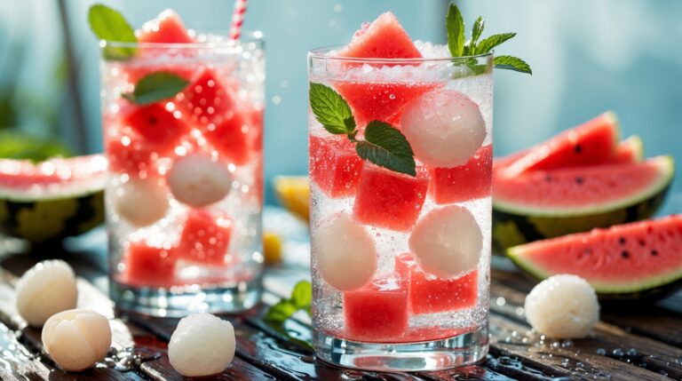 Es Soda Semangka & Leci: Minuman Segar Musim Panas yang Mudah dan Ceria